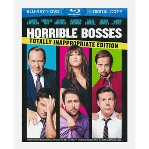 Horrible Bosses (Blu-ray/DVD, 2011, 3-Disc Set, Totally Inappropriate Edition...